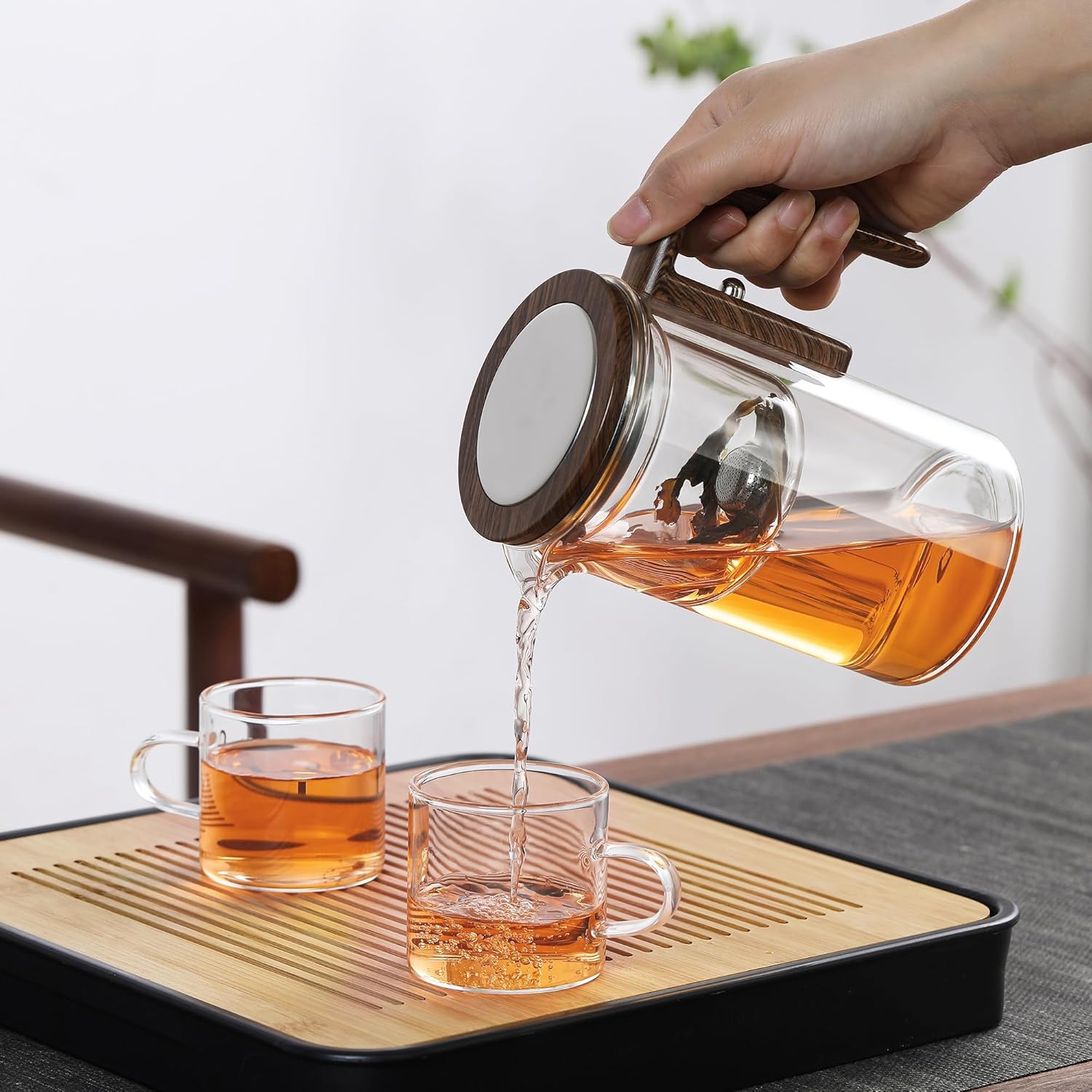 Water Separation Inner Container Teapot